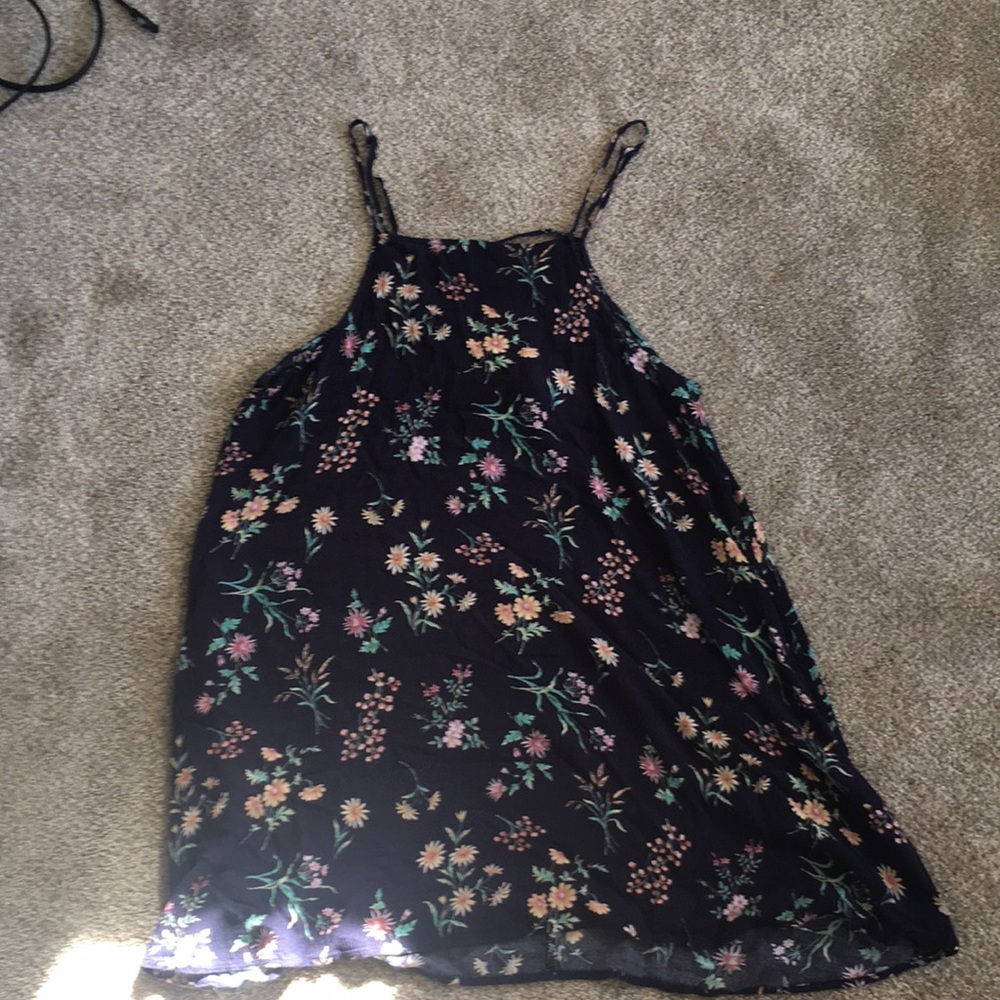 Women’s floral print casual flowy dress